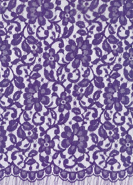 METALLIC LACE - PURPLE